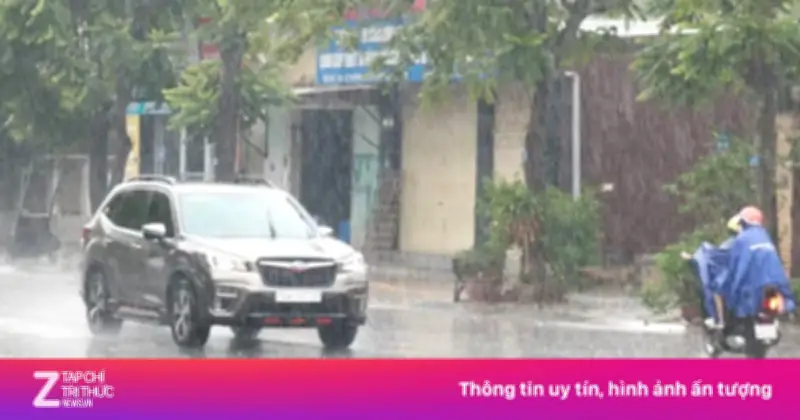 Thời tiết 3/5: Mưa dông diện rộng, Bắc Bộ có nơi mưa rất to