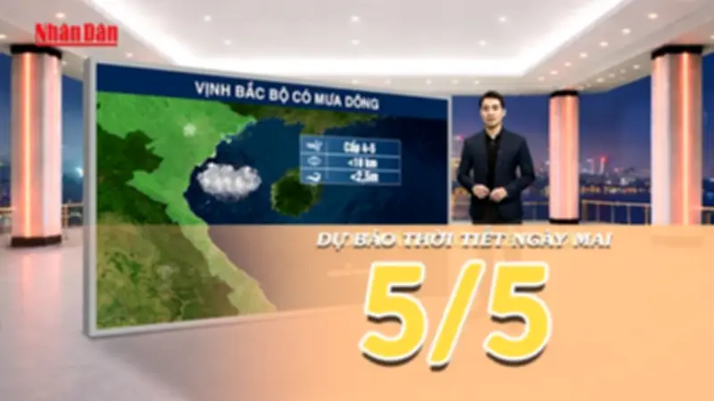 Thời tiết cả nước chuyển biến tích cực, mưa dông giảm dần