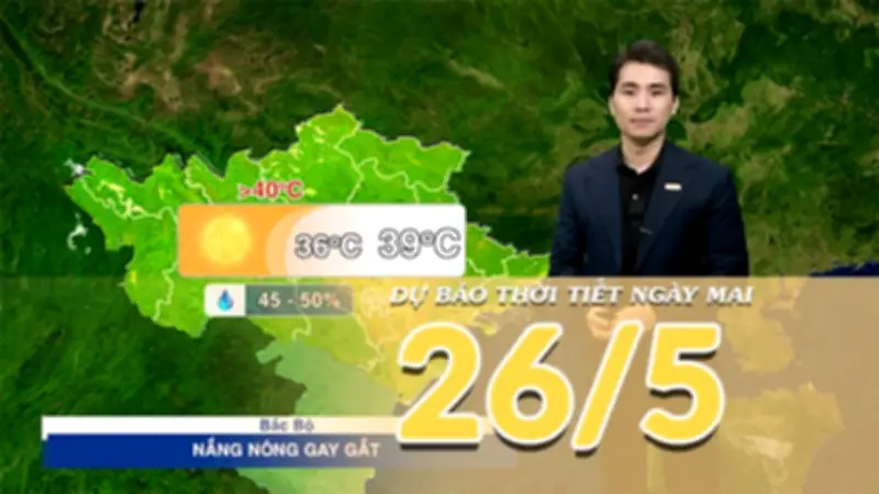 Thời tiết hôm nay 11/4: Bắc Bộ nắng nóng gay gắt, Trung Bộ khô rát