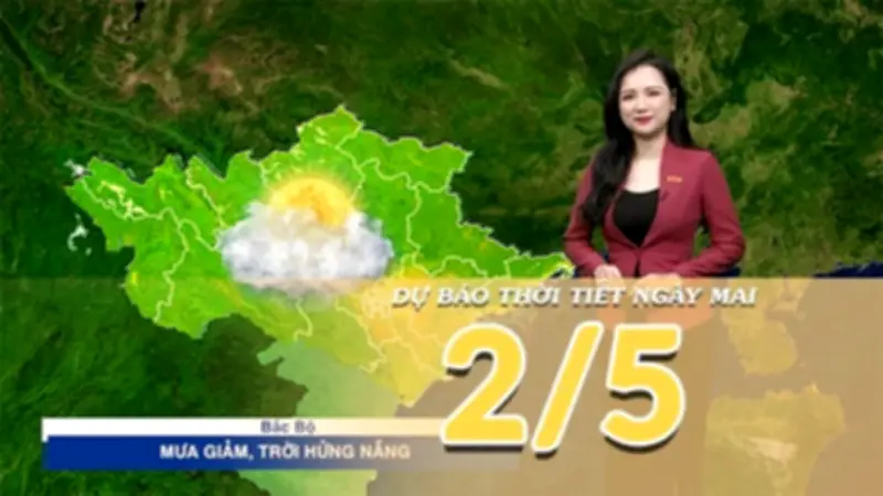 Thời tiết hôm nay: Bắc Bộ hửng nắng, Trung Bộ ổn định, Nam Bộ nắng nóng