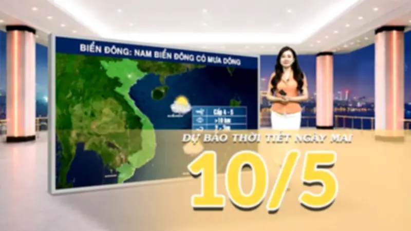Thời tiết hôm nay: Bắc Bộ mưa dông rải rác, Nam Bộ nắng nóng