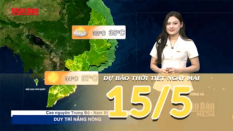 Thời tiết hôm nay: Bắc Bộ nắng nóng diện rộng, Nam Bộ oi bức