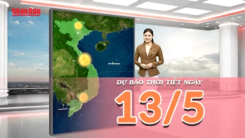 Thời tiết hôm nay: Bắc Bộ nắng nóng kéo dài, Nam Bộ chiều tối có mưa dông
