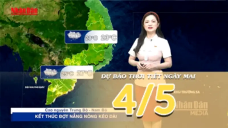 Thời tiết hôm nay: Bắc Bộ sáng mưa, trưa nắng; Trung Bộ mưa dông