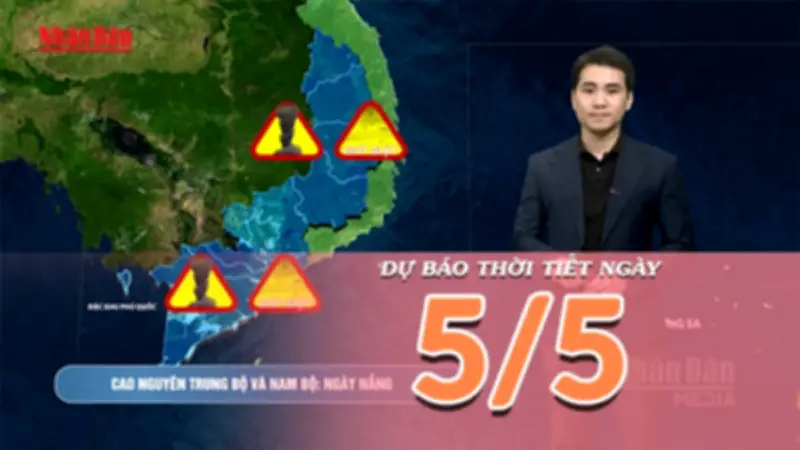 Thời tiết hôm nay: Mưa giảm, nắng quay trở lại trên cả nước