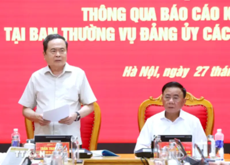 Thông qua báo cáo kiểm tra tại Ban Thường vụ Đảng ủy các cơ quan Đảng Trung ương