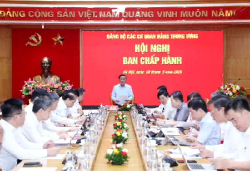 Thường trực Ban Bí thư chủ trì Hội nghị BCH Đảng bộ các cơ quan Đảng Trung ương
