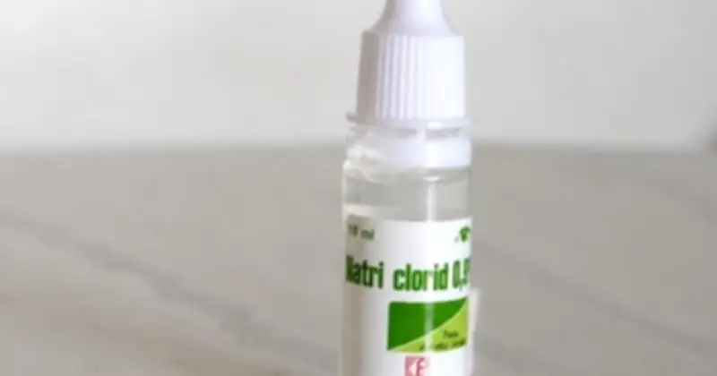 Thu hồi toàn quốc lô thuốc nhỏ mắt Natri clorid 0,9% của Pharmedic