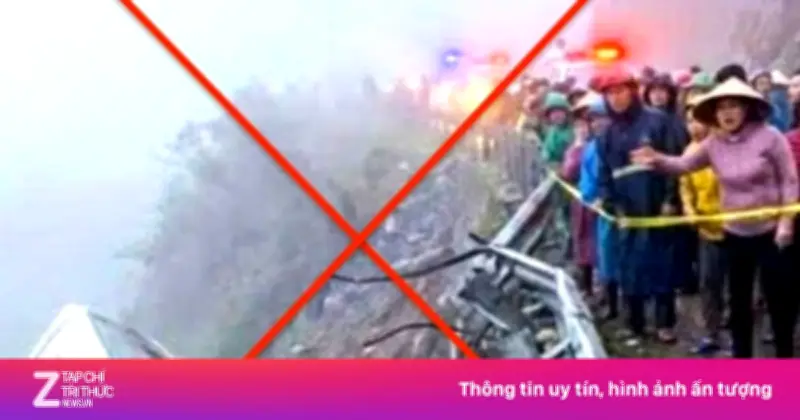 Tin giả 'lật xe khách làm 18 người chết' trên đèo Phượng Hoàng bị Công an Đắk Lắk bác bỏ