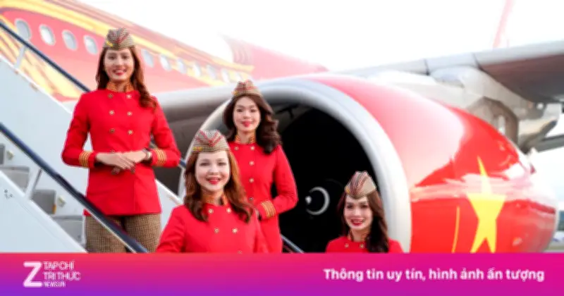 Tiếp viên Vietjet tỏa sáng trên mỗi hành trình bay