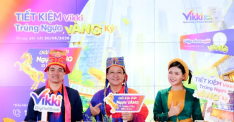 Tiết kiệm Vikki: Trúng thưởng vàng SJC lên tới 10 lượng
