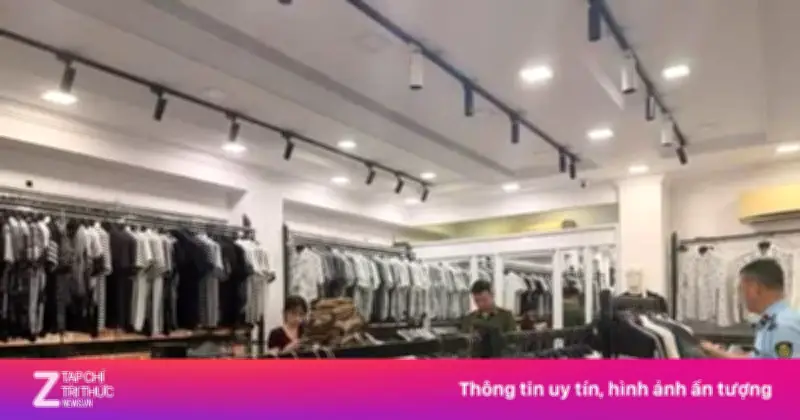 Tạm giữ 464 sản phẩm thời trang nghi giả nhãn hiệu quốc tế tại Hà Nội