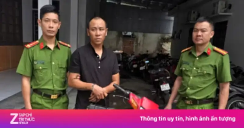 Tạm giữ hình sự đối tượng có 8 tiền án cướp giật tài sản tại Nghệ An