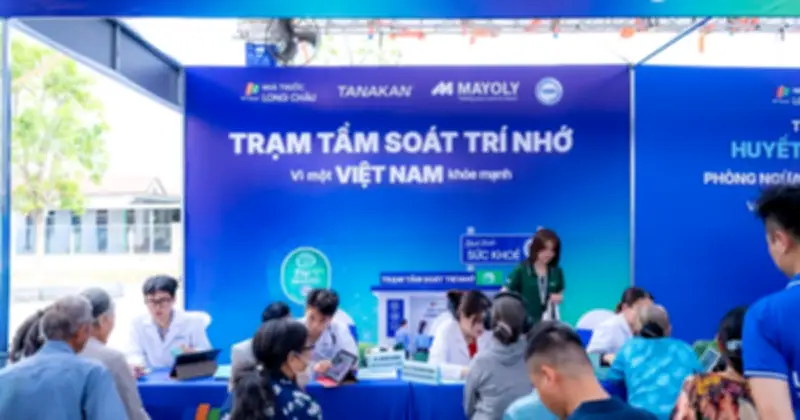 Tầm soát trí nhớ miễn phí cho người dân tại Huế, nâng cao nhận thức cộng đồng