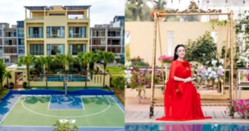 Tân Nhàn khoe biệt thự nghỉ dưỡng 1000m2 ven biển Quảng Ninh
