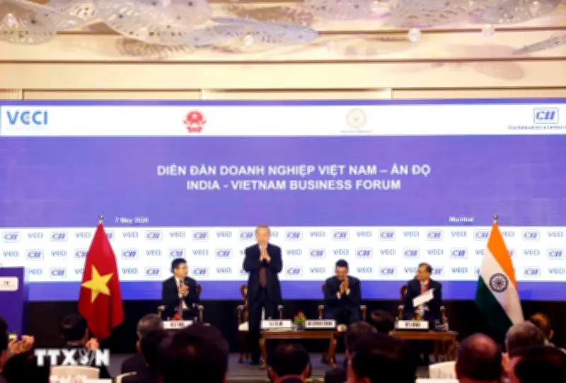 Tổng Bí thư, Chủ tịch nước phát biểu tại Diễn đàn Doanh nghiệp Việt Nam - Ấn Độ