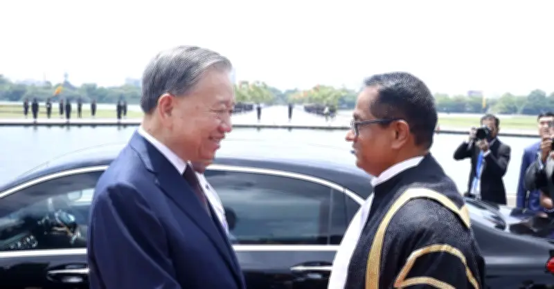 Tổng Bí thư, Chủ tịch nước phát biểu truyền cảm hứng trước Quốc hội Sri Lanka