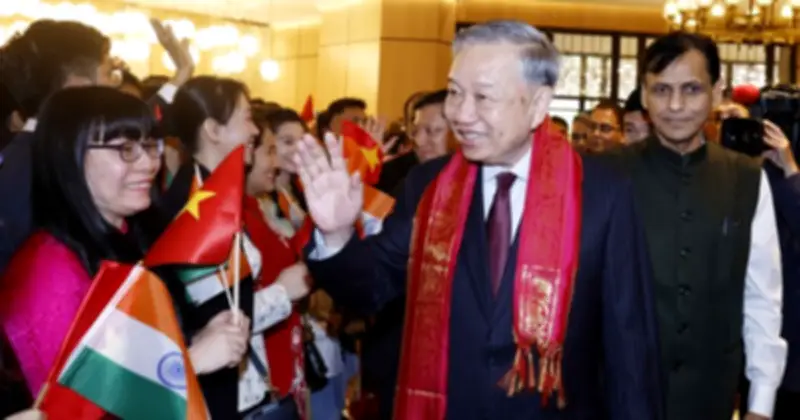 Tổng Bí thư, Chủ tịch nước Tô Lâm bắt đầu chuyến thăm cấp nhà nước tới Ấn Độ