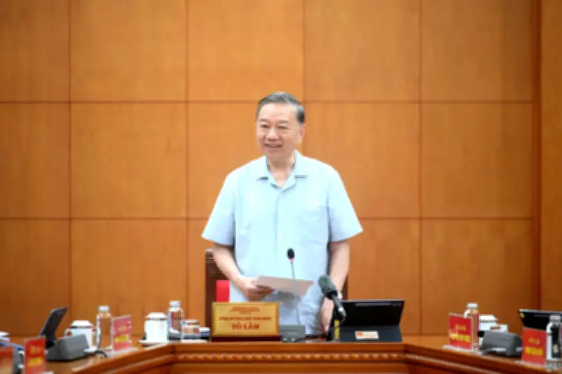 Tổng Bí thư, Chủ tịch nước Tô Lâm chủ trì cuộc làm việc với Viện Hàn lâm Khoa học và Công nghệ Việt Nam