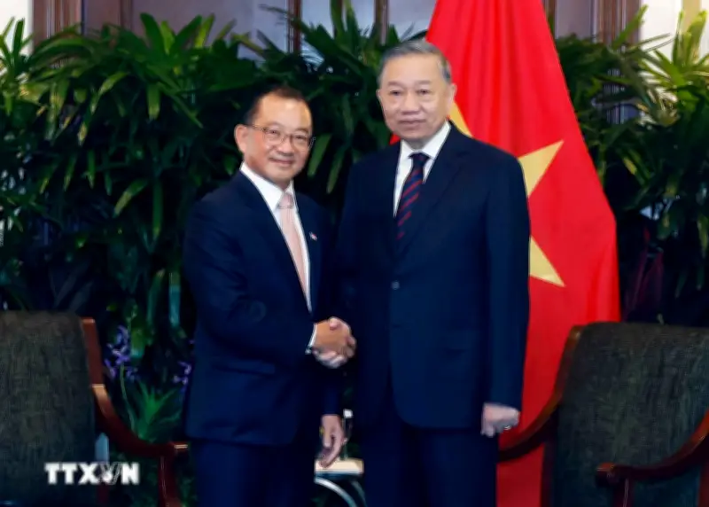 Tổng Bí thư, Chủ tịch nước Tô Lâm hội kiến Chủ tịch Quốc hội Singapore