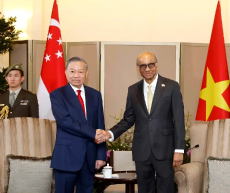 Tổng Bí thư, Chủ tịch nước Tô Lâm hội đàm với Tổng thống Singapore