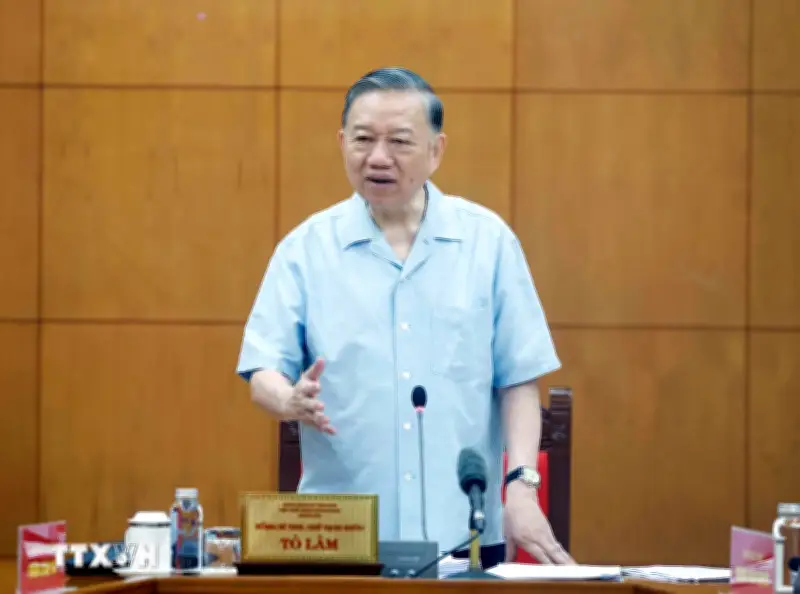 Tổng Bí thư, Chủ tịch nước Tô Lâm làm việc với Ban Chính sách Chiến lược Trung ương