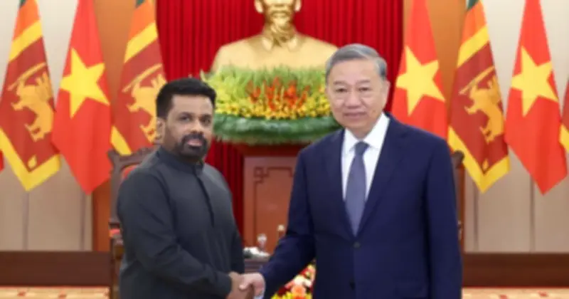 Tổng Bí thư, Chủ tịch nước Tô Lâm sẽ thăm cấp nhà nước Sri Lanka