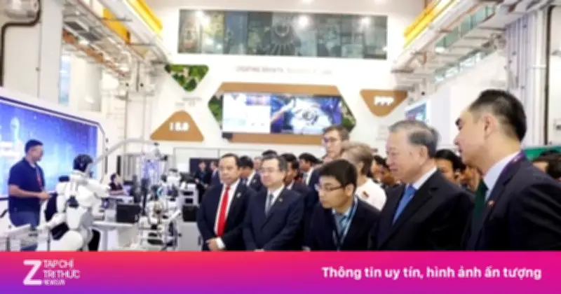 Tổng Bí thư, Chủ tịch nước Tô Lâm thăm cơ sở công nghệ Singapore