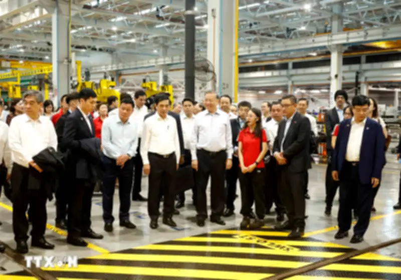 Tổng Bí thư, Chủ tịch nước Tô Lâm thăm Trung tâm thử nghiệm đường sắt Singapore