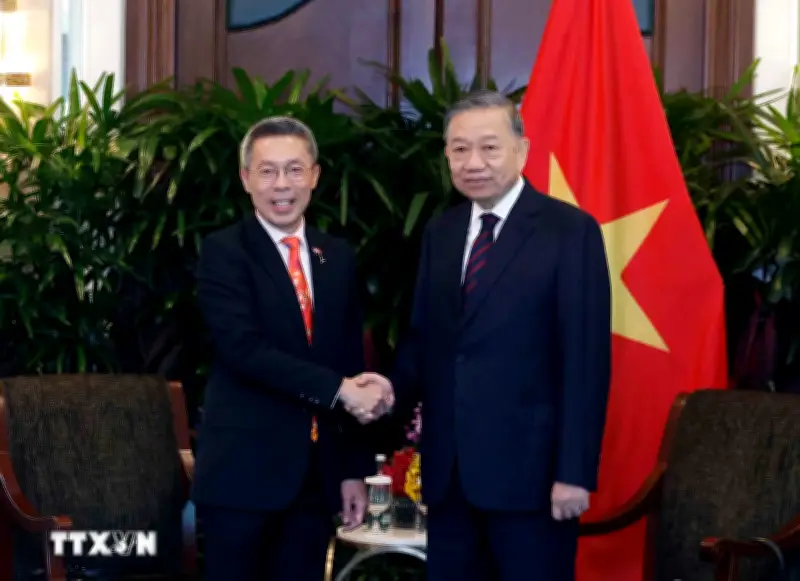 Tổng Bí thư, Chủ tịch nước Tô Lâm tiếp các doanh nghiệp lớn của Singapore