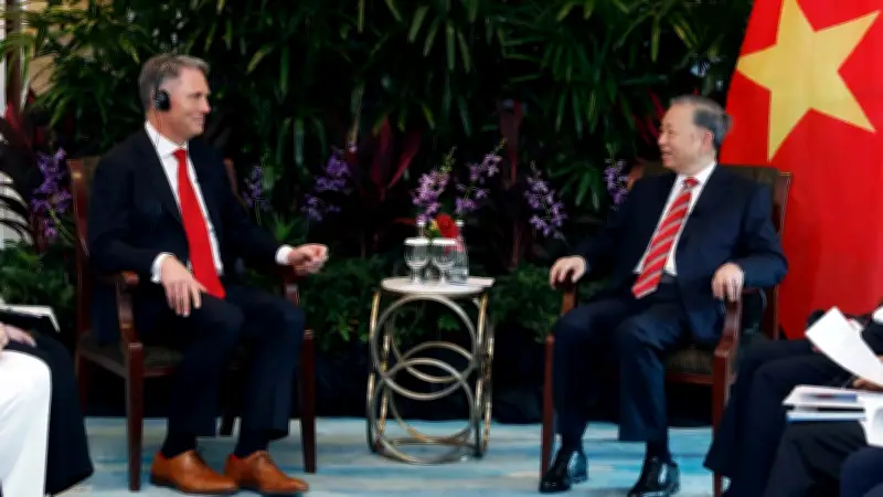 Tổng Bí thư, Chủ tịch nước Tô Lâm tiếp Phó Thủ tướng, Bộ trưởng Quốc phòng Australia