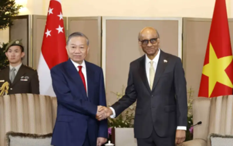 Tổng Bí thư Tô Lâm hội đàm với Tổng thống Singapore, thúc đẩy hợp tác chiến lược