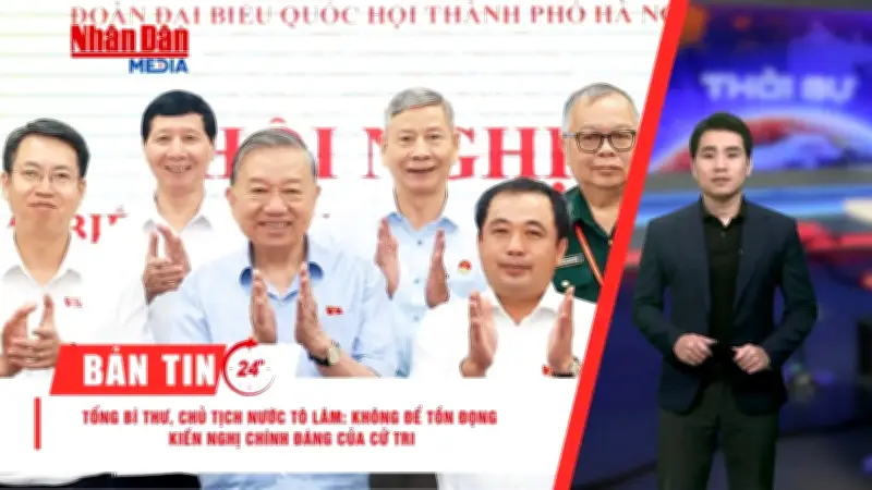 Tổng Bí thư Tô Lâm tiếp xúc cử tri Hà Nội; Thủ tướng họp về sân bay Long Thành