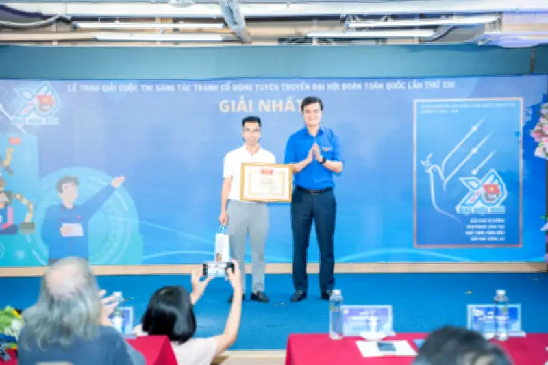 Tổng kết cuộc thi sáng tác tranh cổ động tuyên truyền Đại hội Đoàn toàn quốc