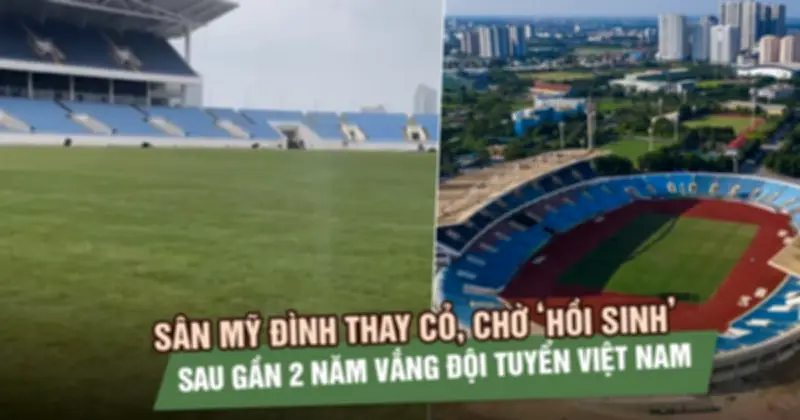 Tương lai sân Mỹ Đình: Chuyển giao sang Bộ Quốc phòng, thay cỏ mới