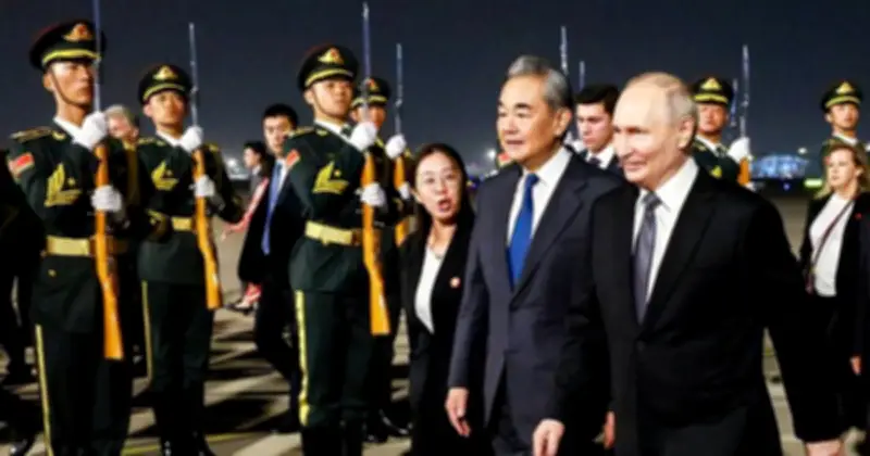 Tổng thống Putin đến Bắc Kinh, đánh dấu 30 năm quan hệ đối tác chiến lược Nga-Trung