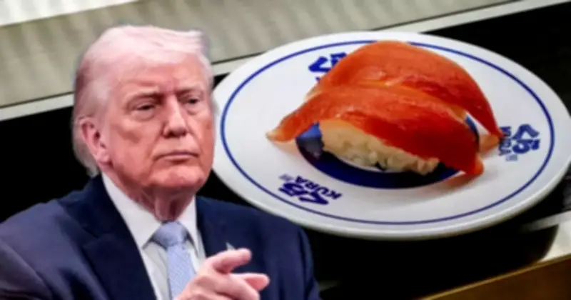Tổng thống Trump đầu tư triệu đô vào chuỗi sushi băng chuyền Kura Sushi