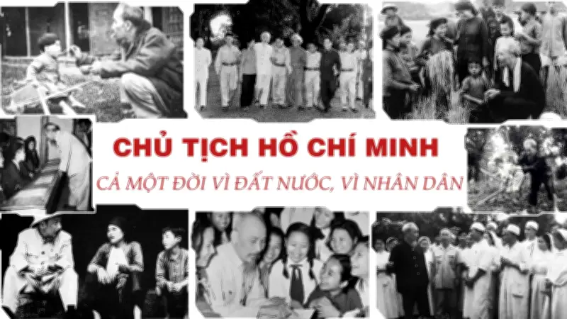 Tình yêu thương con người - Phẩm chất cao đẹp của Chủ tịch Hồ Chí Minh