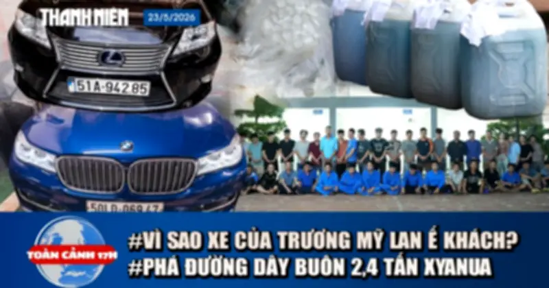 Toàn cảnh 17h: BMW, Lexus của Trương Mỹ Lan ế ẩm; xóa vòng xuyến ở Điện Biên Phủ