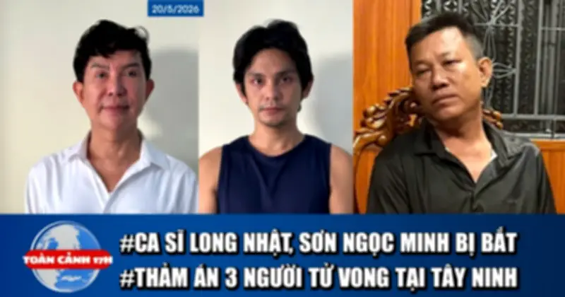 Toàn cảnh 17h: Ca sĩ Long Nhật, Sơn Ngọc Minh dính án ma túy?