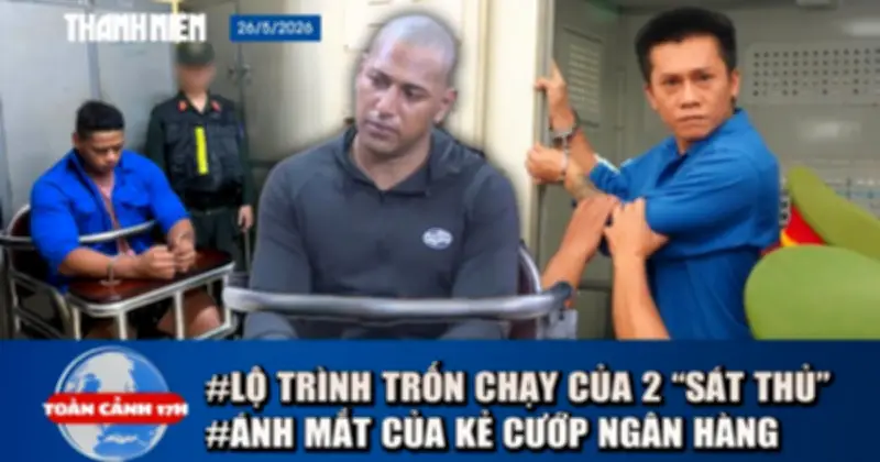Toàn cảnh 17h: Kế hoạch trốn chạy của kẻ nổ súng và nắng nóng 42 độ C
