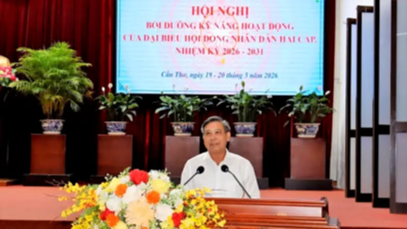 Tập huấn nâng cao kỹ năng cho đại biểu HĐND Cần Thơ