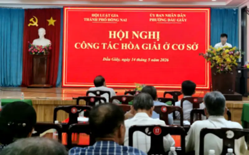Tập huấn pháp luật cho tuyên truyền viên và hòa giải viên cơ sở tại Đồng Nai