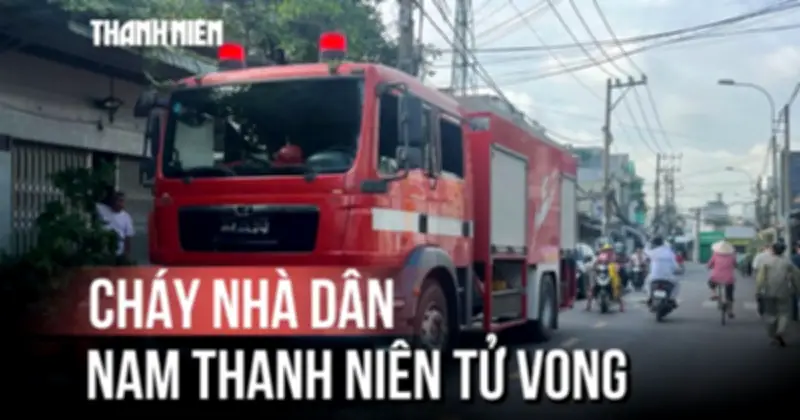 TP.HCM: Cháy lớn tại Linh Xuân, một người tử vong