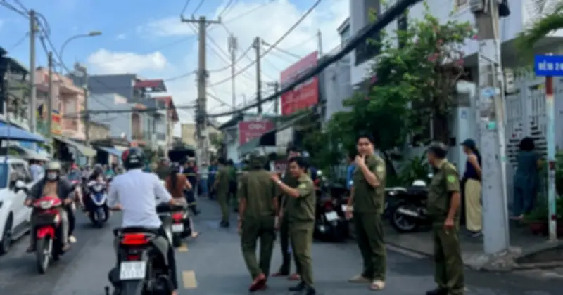 TP.HCM: Cháy nhà trong hẻm, một nam thanh niên tử vong