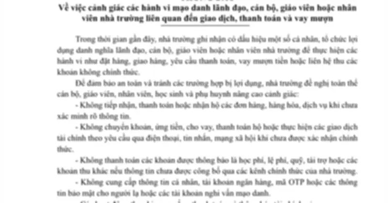 TP.HCM cảnh báo giả mạo tuyển sinh, phụ huynh cần cảnh giác