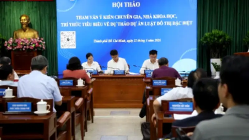 TP.HCM hoàn thiện khung pháp lý cho đô thị đặc biệt với Dự thảo Luật mới