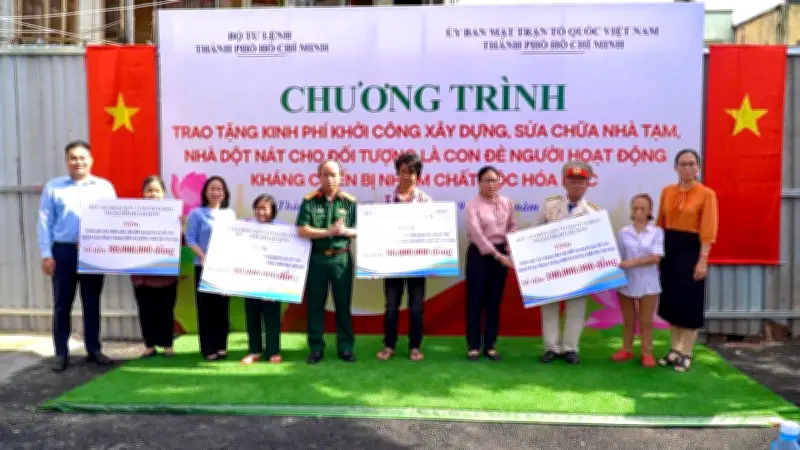 TP.HCM khởi công xóa nhà tạm, nhà dột nát cho gia đình chính sách