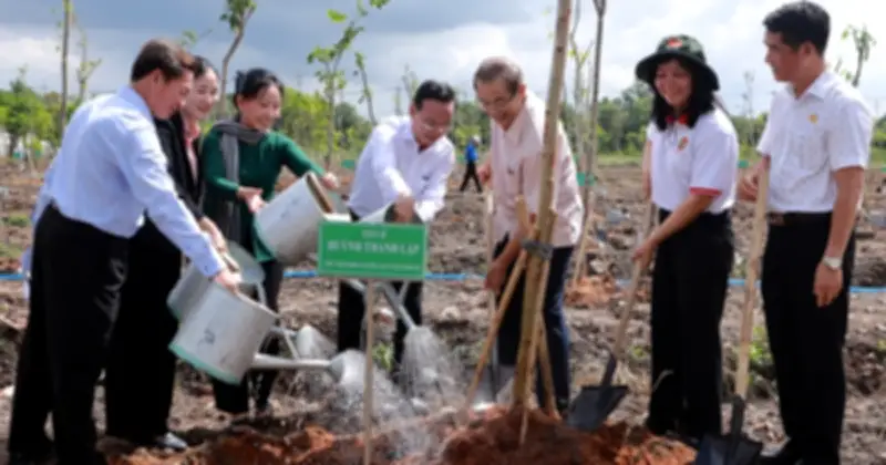 TP.HCM phát động Tết trồng cây 2026, hướng tới đô thị xanh bền vững