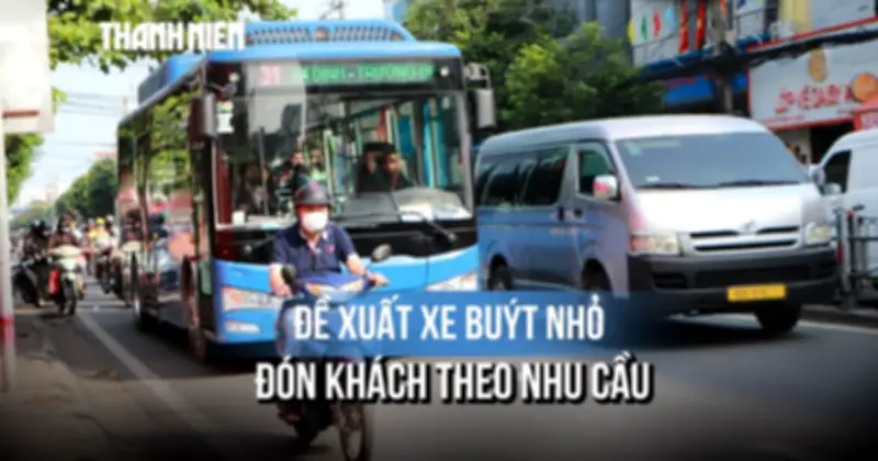 TP.HCM đề xuất mô hình xe buýt linh hoạt như taxi công nghệ